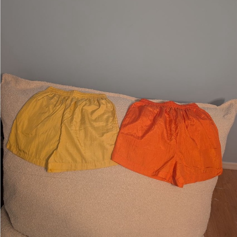 Unisex Yellow and Orange Shorts perfect for halloween season - Picture 5 of 5